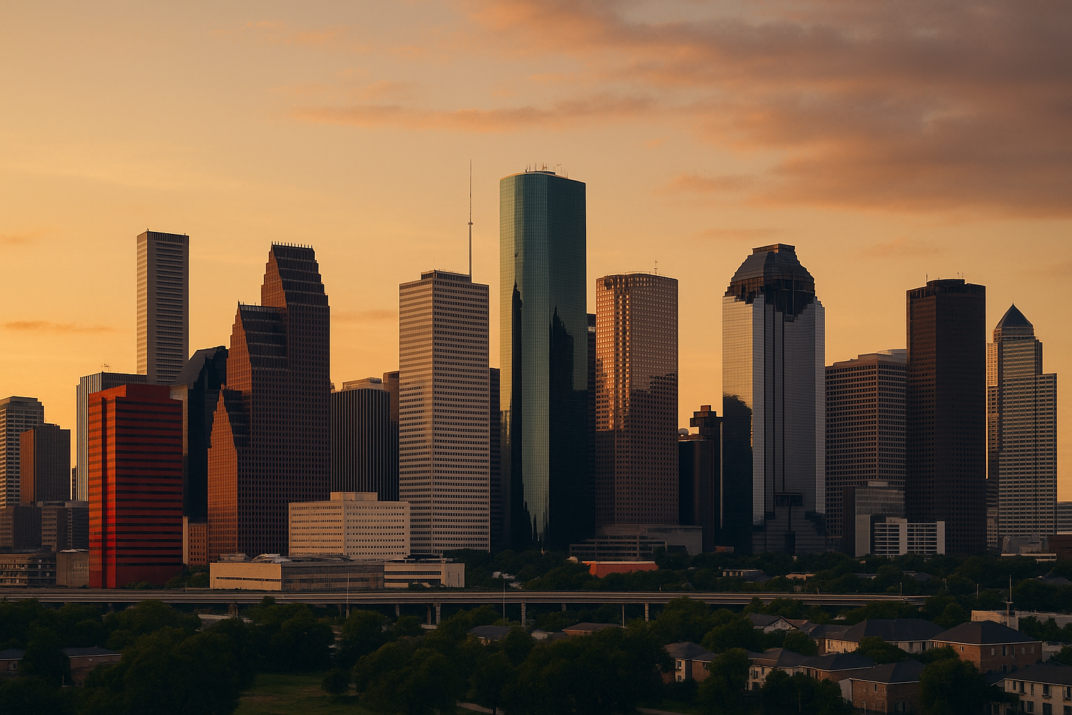 Texas skyline banner placeholder for state page