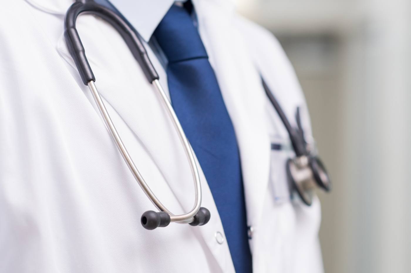 Doctor with stethoscope, representing medical decisions under advance directives